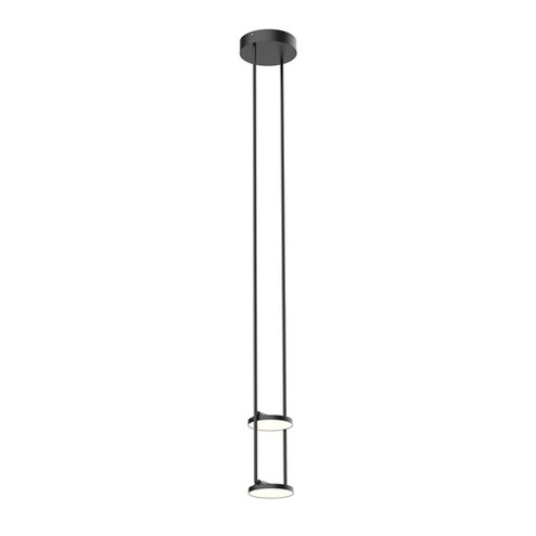 Novel LED Pendant in Black (347|PD72208-BK)