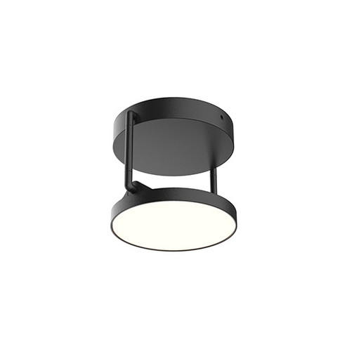 Novel LED Semi-Flush Mount in Black (347|SF72205-BK)
