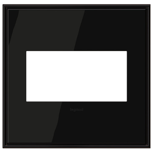 Adorne Wall Plate in Black Nickel (246|AWC2GBLN4)