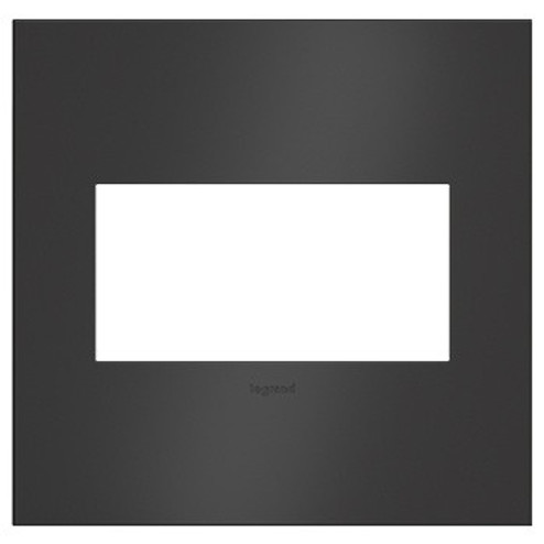 Adorne Wall Plate in Black (246|AWC2GSBL4)