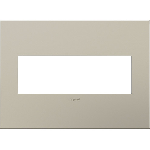 Adorne Wall Plate in Satin Nickel (246|AWC3GSN4)