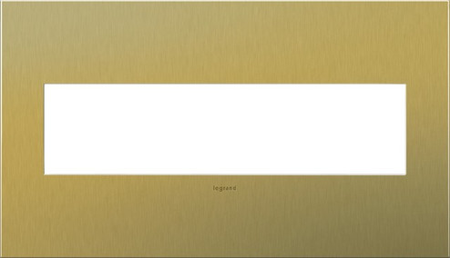Adorne Wall Plate in Brass (246|AWC4GBSB4)