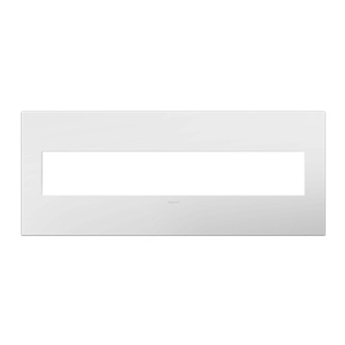 Adorne Gang Wall Plate in White (246|AWP6GWHW1)