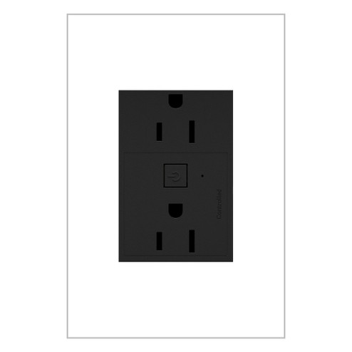 Adorne Plus-Sized 15A Outlet in Graphite (246|WNAR153G1)