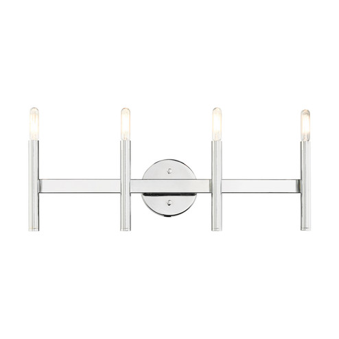 Copenhagen Four Light Vanity in Polished Chrome (107|10344-05)