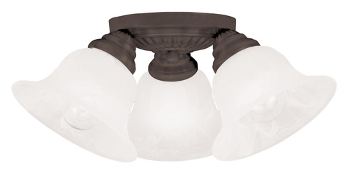 Edgemont Three Light Ceiling Mount in Bronze (107|1529-07)