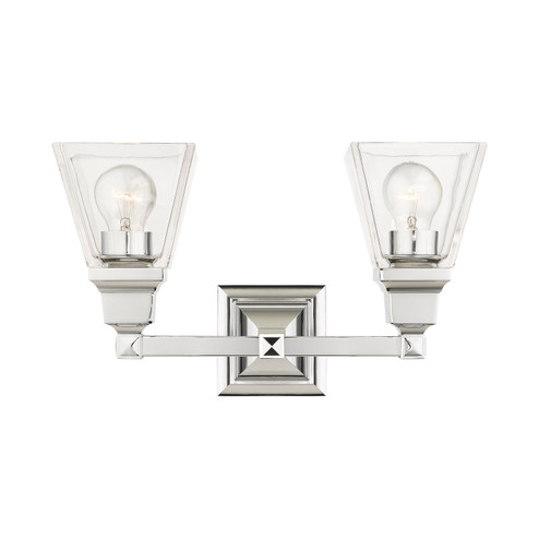 Mission Two Light Vanity in Polished Chrome (107|17172-05)