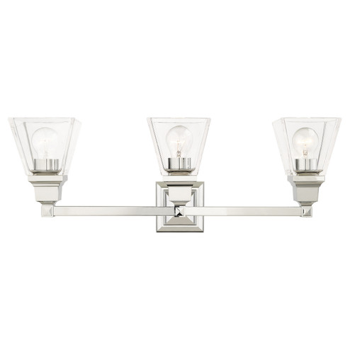 Mission Three Light Vanity in Polished Chrome (107|17173-05)