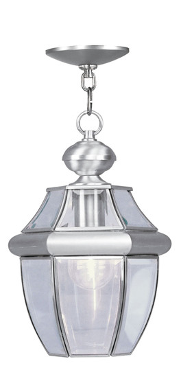 Monterey One Light Outdoor Pendant in Brushed Nickel (107|2152-91)