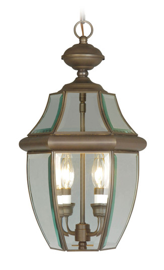 Monterey Two Light Outdoor Pendant in Bronze (107|2255-07)