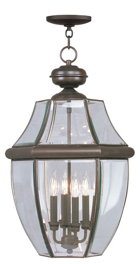 Monterey Four Light Outdoor Pendant in Bronze (107|2357-07)