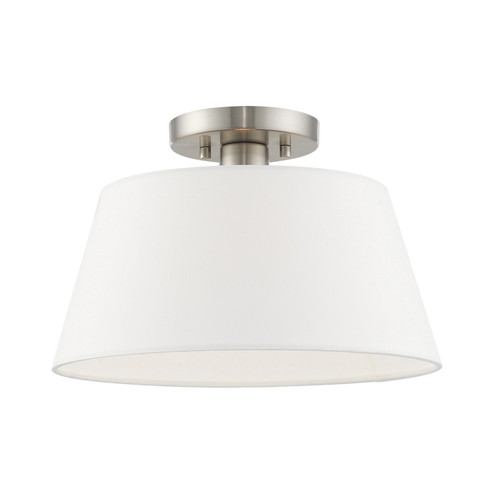 Belclaire One Light Ceiling Mount in Brushed Nickel (107|41312-91)