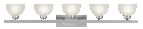 Somerset Five Light Bath Vanity in Brushed Nickel (107|4205-91)