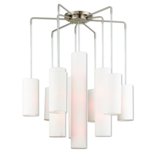 Strathmore 15 Light Foyer Chandelier in Brushed Nickel (107|42658-91)