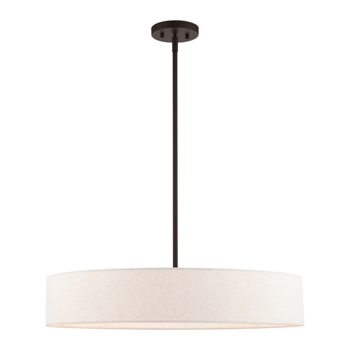 Venlo Five Light Pendant in Bronze w/ Antique Brasss (107|46035-07)