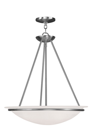 Newburgh Three Light Pendant in Brushed Nickel (107|4826-91)