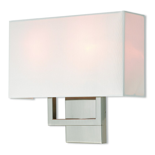 Pierson Two Light Wall Sconce in Brushed Nickel (107|50990-91)