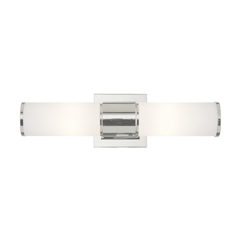 Weston Two Light Wall Sconce/ Bath Light in Polished Nickel (107|52122-35) Weston Two Light Wall Sconce/ Bath Light in Polished Nickel (107|52122-35)