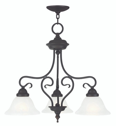 Coronado Three Light Chandelier/Ceiling Mount in Bronze (107|6133-07)