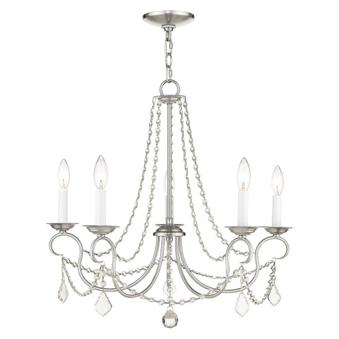 Pennington Five Light Chandelier in Brushed Nickel (107|6515-91)