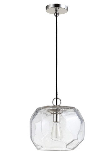 Saria One Light Mini Pendant in Polished Nickel (90|130094)