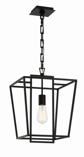 One Light Pendant in Black (90|741308)