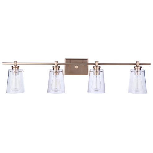 Mia Four Light Vanity in Brass (90|810444)