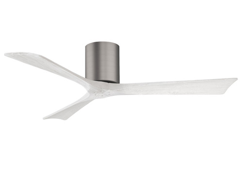 Irene-3H 52'' Ceiling Fan in Brushed Pewter (101|IR3H-BP-MWH-52)