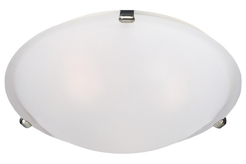 Malaga Four Light Flush Mount in Satin Nickel (16|11060FTSN)