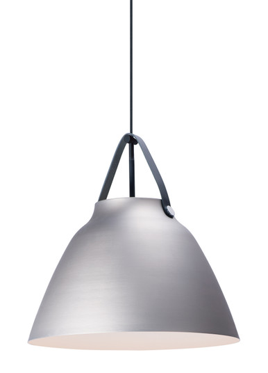 Nordic One Light Pendant in Black / Brushed Platinum (16|11358BKBP)