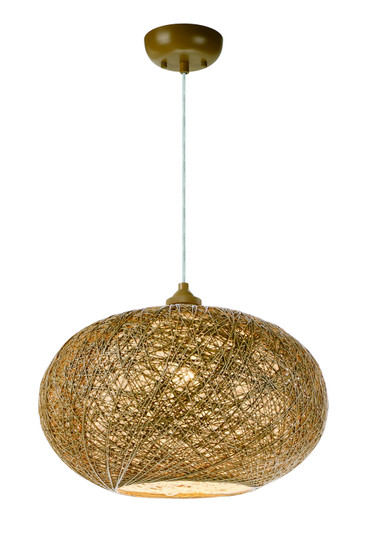 Bali One Light Outdoor Pendant in Natural (16|14402NAWT)