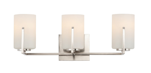 Dart Three Light Bath Vanity in Satin Nickel (16|21283SWSN)