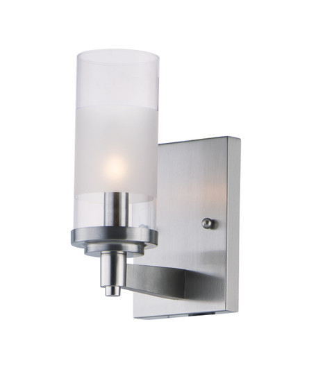 Crescendo One Light Wall Sconce in Satin Nickel (16|26321CLFTSN)