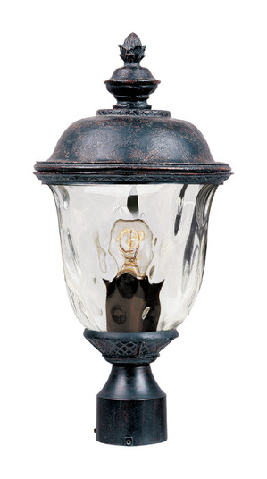 Carriage House DC One Light Outdoor Pole/Post Lantern in Oriental Bronze (16|3426WGOB)