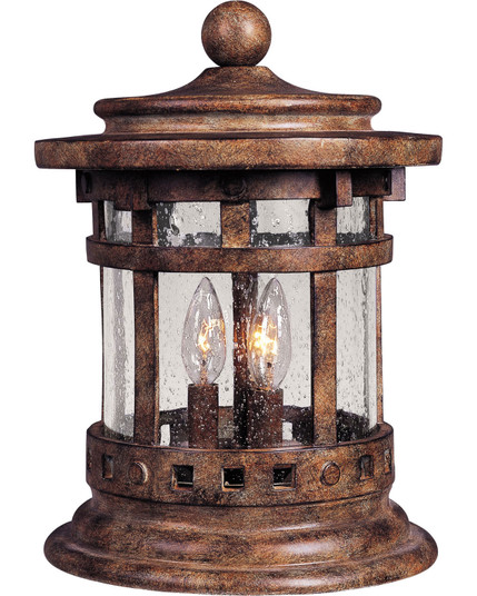 Santa Barbara VX Three Light Outdoor Deck Lantern in Sienna (16|40032CDSE)