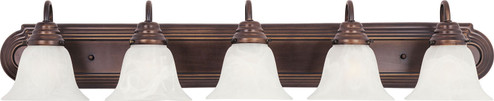 Essentials - 801x Five Light Bath Vanity in Oil Rubbed Bronze (16|8015MROI)