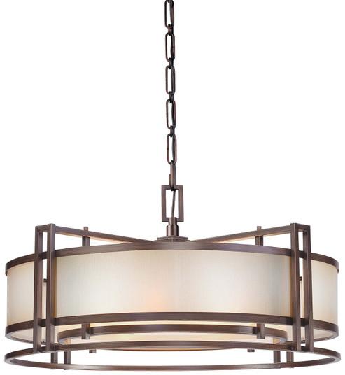 Underscore Four Light Pendant in Cimmaron Bronze (29|N6965-1-267B)