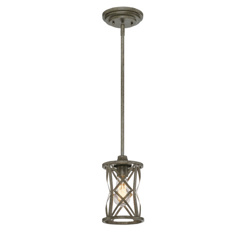 Lakewood One Light Mini-Pendant in Antique Silver (59|2171-AS)