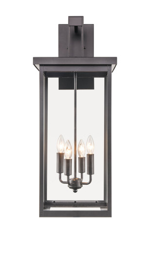 Barkeley Four Light Outdoor Wall Sconce in Powder Coated Bronze (59|2606-PBZ)