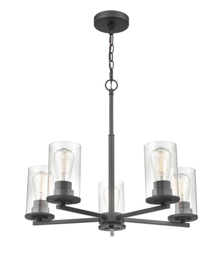 Verlana Five Light Chandelier in Matte Black (59|2715-MB)