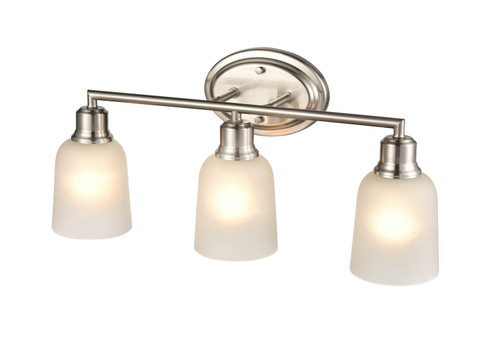 Amberle Three Light Vanity in Brushed Nickel (59|2803-BN)