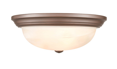 Three Light Flushmount in Bronze (59|4605-BZ)