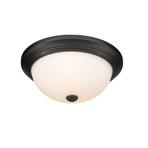 Two Light Flushmount in Matte Black (59|4903-MB)