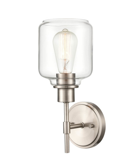 Asheville One Light Wall Sconce in Satin Nickel (59|6941-SN)