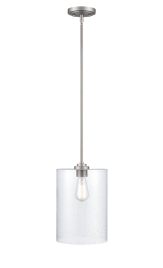 Moven One Light Mini Pendant in Satin Nickel (59|9611-SN)