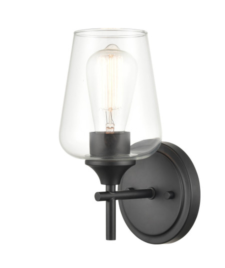 Ashford One Light Wall Sconce in Matte Black (59|9701-MB)