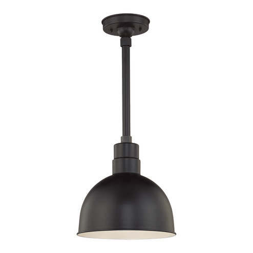 R Series One Light Pendant in Satin Black (59|RDBS12-SB)