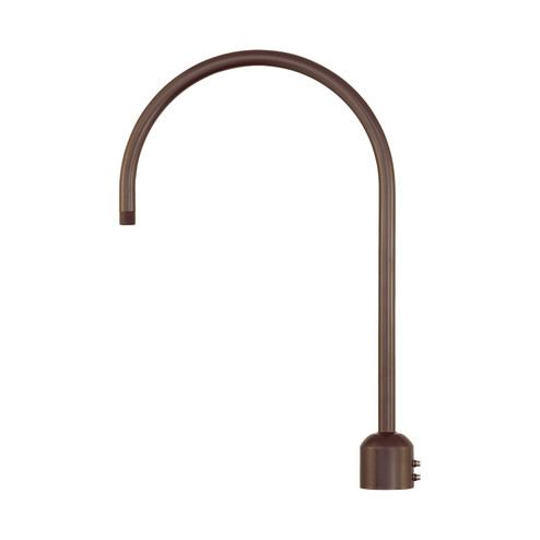 R Series One Light Post Adapter in Architectural Bronze (59|RPAS-ABR)