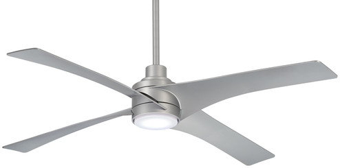 Swept 56''Ceiling Fan in Silver (15|F543L-SL)