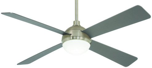 Orb 54'' Ceiling Fan in Brushed Steel With Brushed Nickel (15|F623L-BS/BN)